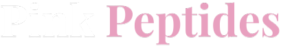 Pink Peptides logo - research-grade peptides supplier